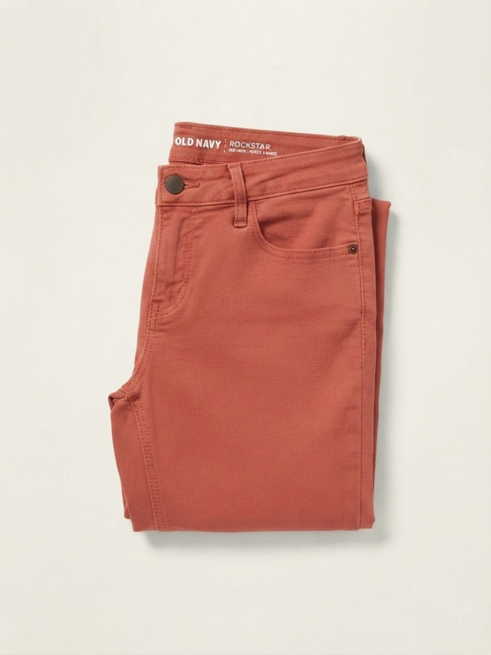 Old Navy Rockstar Skinny Jeans - Terracotta